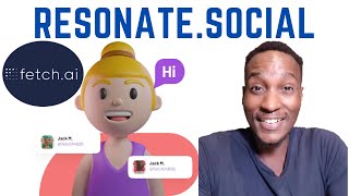 Resonate.Social - A Fetch.ai decentralized social media application
