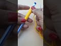 hand embroidery amazing trick easy woolen flower making ideas with pencil diy wool flower design