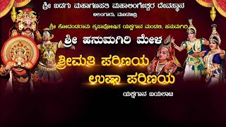 || ಶ್ರೀ ಹನುಮಗಿರಿ ಮೇಳ || ಶ್ರೀಮತಿ ಪರಿಣಯ  - ಉಷಾ ಪರಿಣಯ  ಯಕ್ಷಗಾನ ಬಯಲಾಟ || Shree Hanumagiri Mela ||