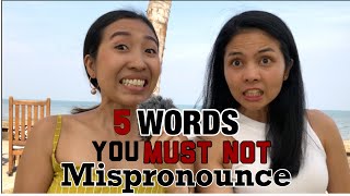 Five Thai Words You Must Not Mispronounce!