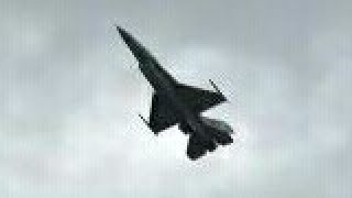 F-16 Flying Just Above its Stall Speed