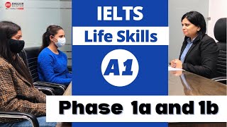 IELTS Life Skills A1 Test Phase 1A  & Phase 1B