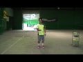 基本技術　ラケッティング　下の次は上ボール突き　tennis rise　テニス、レッスン動画