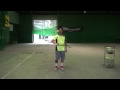 基本技術　ラケッティング　下の次は上ボール突き　tennis rise　テニス、レッスン動画