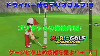 ドライバーだけでプレイ！その6　マリオゴルフ　スーパーラッシュ