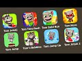 Talking Tom Jetski,Talking Tom Time Rush,Tom Gold Run,Hero Dash,Tom Cake Jump,Tom Bubbles,Jetski 2