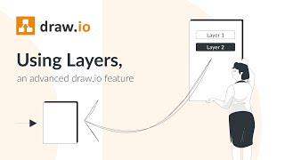 Using Layers, an advanced draw.io feature