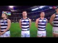 AFL Finals 2016 - Australian National Anthem (Geelong vs Hawthorn)