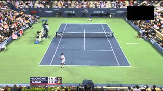 Djokovic vs Nadal - my favorite rally (US Open Final 2011)