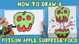 How to Draw a POISON APPLE SURPRISE FOLD