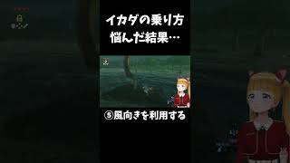 【ゼルダの伝説 ブレスオブザワイルド】イカダの新しい乗り方？？【ゲーム実況】#Short