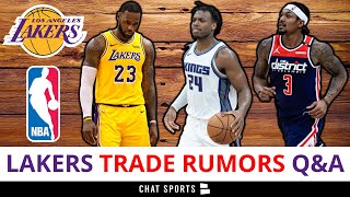 Lakers Trade Rumors On Bradley Beal, Buddy Hield & Talen Horton-Tucker + LeBron James Injury Worry?