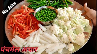 सर्दियों के लिए बनाये पंचमेल अचार|Mix Veg Achar Recipe|Mix Veg Pickle Recipe|Winter Special