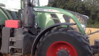 Krone BIG PACK 1290 HDP on Fendt 716