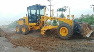 Amazing Machine Liugong Grader 414 works