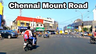 அண்ணாசாலை ரோடு Mount Road Chennai Travel Video / Tamilnadu - India / MG Traveller