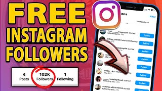How to grow on Instagram 2024 ✅ Get Free Instagram Followers 💯