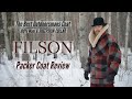 FILSON Packer Coat Review | Mackinaw Wool & Sheepskin Collar