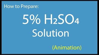 how to prepare 5% solution of H2SO4 | preparation of diluted sulfuric acid | 5% sulphuric acid