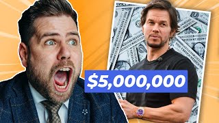 Watch Expert Reacts to Mark Wahlberg's INSANE $5,000,000 Watch Collection