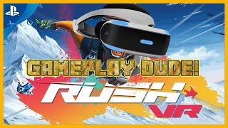 Rush VR {PSVR} Gameplay