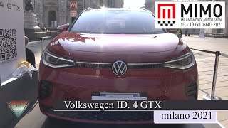 2022 Volkswagen ID. 4 GTX Walkaround MIMO 2021 Milano
