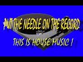 💿Put the needle on the record oo4🎧  Vocal House MIX