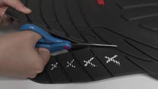 MotorTrend FlexTough Deep Dish Rubber Car Floor Mats Installation