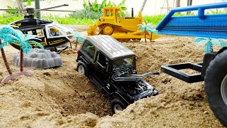 오프로드 자동차 구출놀이 중장비 트럭놀이 Car Toy Rescue Truck Toys