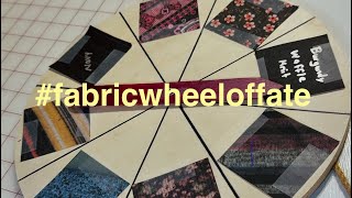 #fabricwheeloffate Join me as I spin my wheel for the first time.