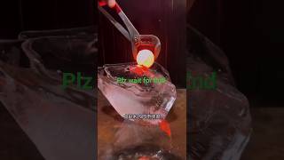 MRHSB vs Ice #satisfying #experiment #Hotbooll#ASMR#shots #youtubeshorts