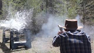 44 Special Skeeter Load / Ruger GP100 vs Milk Jugs