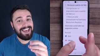 POSSO RESTAURAR MEU CELULAR PARA OS PADRÕES DE FÁBRICA?