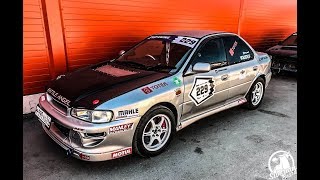 Чемпионская SUBARU на АВТОМАТЕ 3,5с до СТА!!!!