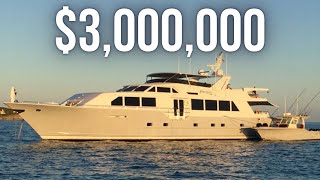 $3,000,000 111' Broward SuperYacht Tour