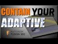 Fusion 360 CAM Tip: How to Contain 2D Adaptive Toolpaths | FF132