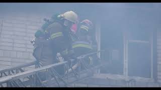 м.Львів: рятувальники ліквідували пожежу в житловому будинку