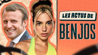 Dua Lipa en terrasse et Macron à l’Élysée – Les Actus de Benjos #9