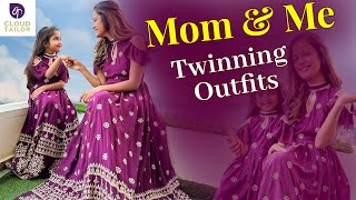 Mom & Me Twinning Outfits | CloudTailor India's Leading Fashion & Tailoring Service