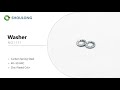 1111 iow jis metric overlap toothed lock internal washers｜shou long fasteners