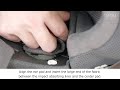 [ SHOEI Official ] How to remove and attach the ear pads C