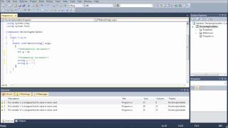C# Programming Tutorial #2 - Variables