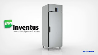 Porkka Inventus chiller and freezer cabinets