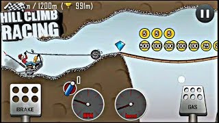 Hill Climb Racing Chopper Bike in Cave-Gameplay