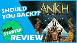 🌟 Ankh Gods of Egypt | Kickstarter Board Game Review | CMON