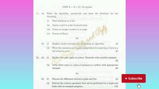 GE3151 Problem Solving and Python Programming |Anna university question paper May 2025#