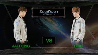 2017 BlizzCon SC:Remastered Showmatch: Bisu (P) vs Jaedong (Z)