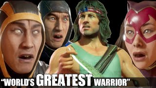 Everyone Giving Respect to Rambo & What Mission is Rambo On in Mortal Kombat 11