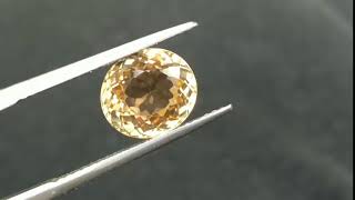 3.41ct yellow tourmaline