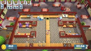 Overcooked 2 《煮過頭 2》- Kevin 1 凱文 1 (2 Players) - 3 Stars